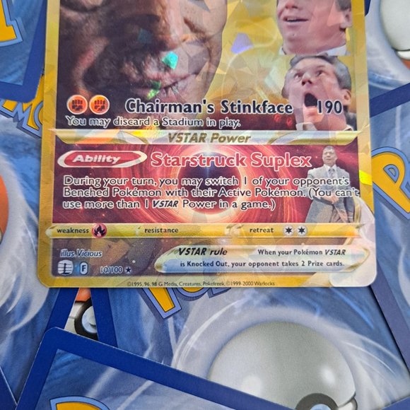 Vince McMahon Pokemon Card - Picture 5 of 8